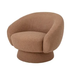 Ted loungestoel - bruin