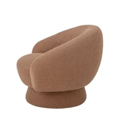 Ted loungestoel - bruin