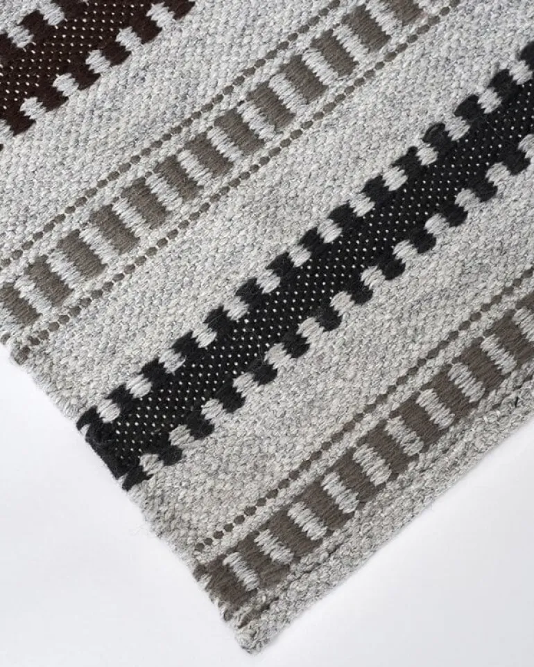 Terra vloerkleed lichtgrijs 200x140cm - 205085000