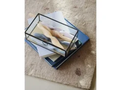 Terrazzo vloerkleed 140x200cm - bruin