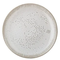 Thea bord grijs - set van 6 stuks Ø27 cm