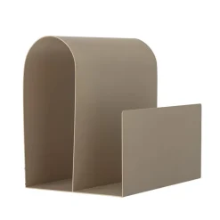 Tijdschrifthouder metaal - bruin