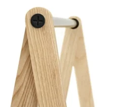 Toj Large kledingrek grijs