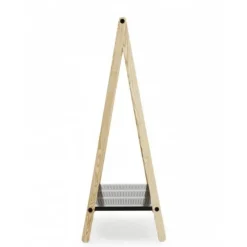 Toj Small kledingrek grijs