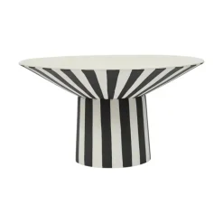 Toppu centerpiece schaal high zwart - L301534