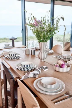 Toppu vaas rond clay - L301174