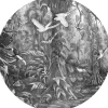 Tropical landscapes behangcirkel CK-006 - ø190cm