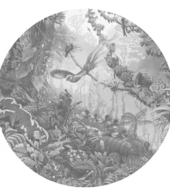 Tropical landscapes cirkelbehang CK-081 - ø190cm