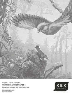 Tropical landscapes cirkelbehang BC-081 - ø237,5 cm