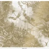 Tropical landscapes goud behang MW-065 - 300x280cm