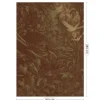 Tropical landscapes goud behang MW-061 - 200x280cm