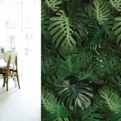 Tropisch vliesbehang Monstera