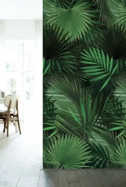 Tropisch vliesbehang Palm