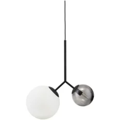 Twice hanglamp zwart