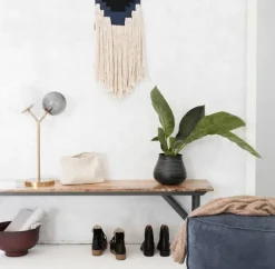 Twice tafellamp messing