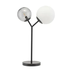 Twice tafellamp zwart