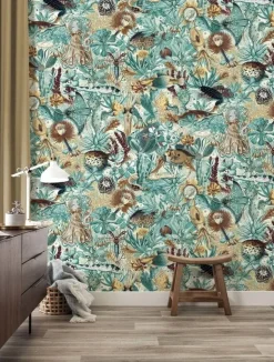 Underwater jungle fotobehang WP-695 - 389,6 x 280 cm