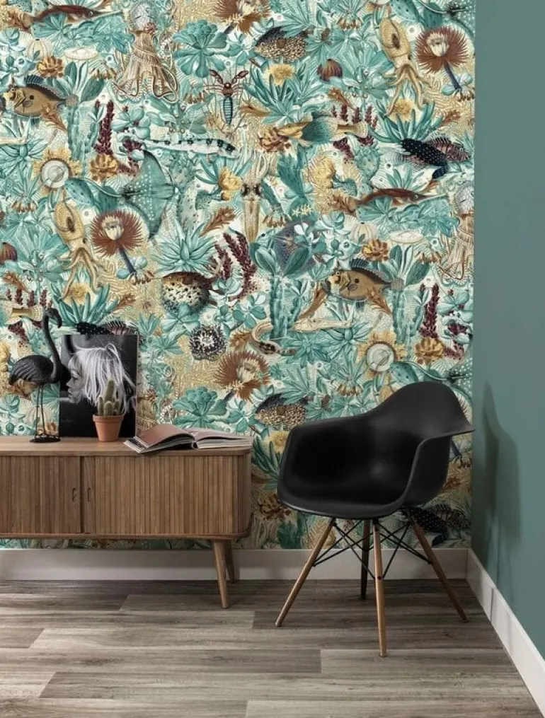 Underwater jungle fotobehang WP-695 - 389,6 x 280 cm