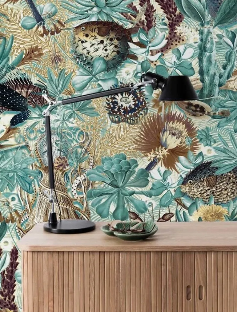 Underwater jungle fotobehang WP-695 - 389,6 x 280 cm