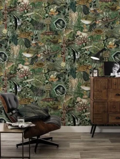 Underwater jungle fotobehang WP-697 - 389,6 x 280 cm