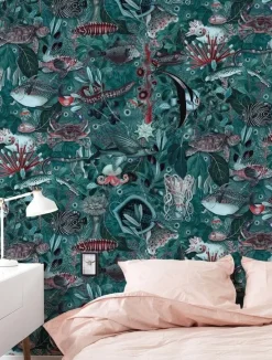 Underwater jungle fotobehang WP-698 - 389,6 x 280 cm