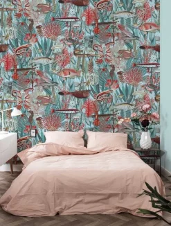 Underwater jungle fotobehang WP-693 - 292,2 x 280 cm