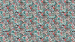 Underwater jungle fotobehang WP-687 - 194,8 x 280 cm