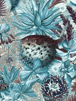 Underwater jungle fotobehang WP-684 - 194,8 x 280 cm