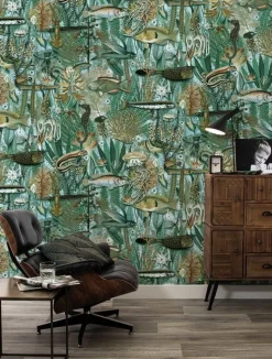 Underwater jungle fotobehang WP-688 - 194,8 x 280 cm