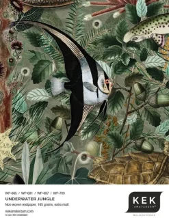 Underwater jungle fotobehang WP-691 - 292,2 x 280 cm