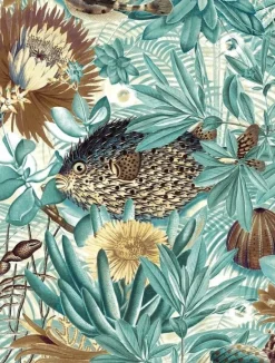 Underwater jungle fotobehang WP-683 - 194,8 x 280 cm