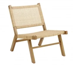 Vasai loungestoel - naturel