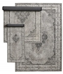 Venus geweven vloerkleed - grijs 200x290