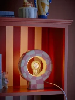 Vialini tafellamp roze - 82063045