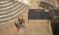 Villa outdoor bank zwart - 142001