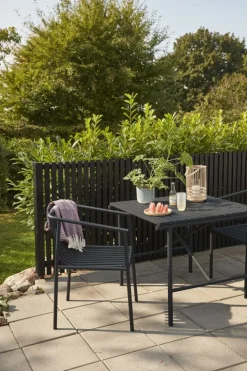 Villa outdoor stoel zwart - 142002