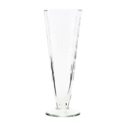 Vintage champagne glas Ø7x20cm - set van 12 stuks