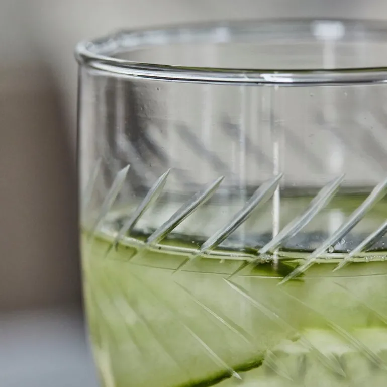 Vintage gin glazen set van 6 stuks - 261600804