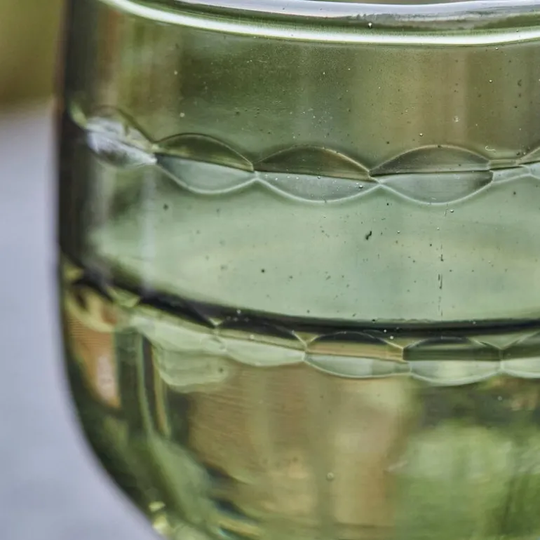 Vintage likeurglazen groen set van 6 stuks - 261600806