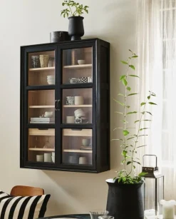 Viva wandkast zwart - 2054