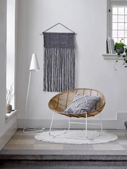 Vloerkleed rond wol Ø110cm
