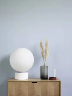 Vloerlamp marmer glas