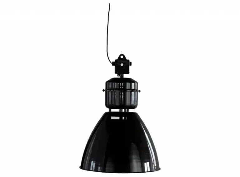 Volumen fabriekslamp zwart