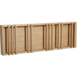 Wandrek hout - naturel