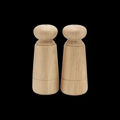 Wardha zout en pepper set - eikenhout