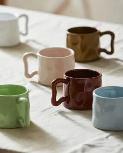 Wasabi mokken lichtblauw set van 6 stuks - 6967