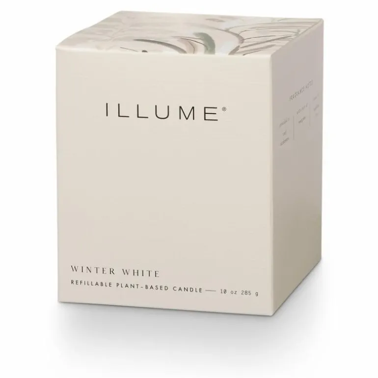 Winter white box kaars wit - 4537533300