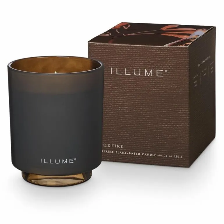 Woodfire box kaars bruin - 4537511900