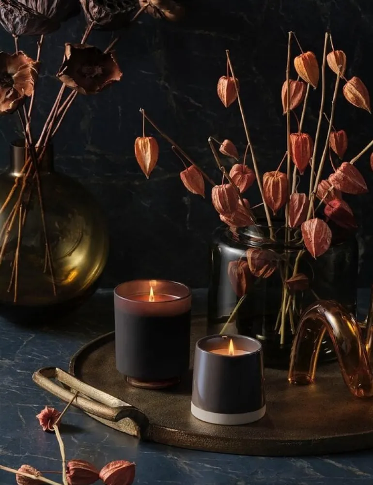 Woodfire box kaars bruin - 4537511900