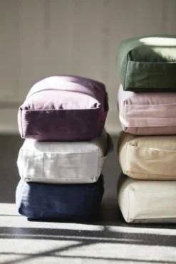 Yoga meditatie bolster - burgundy